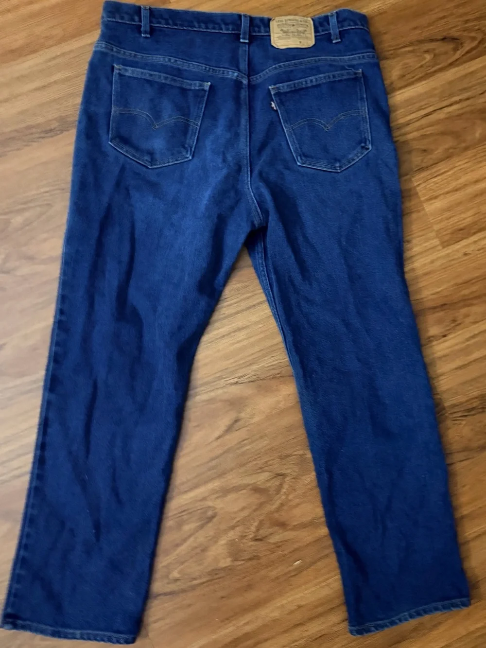 Vintage Levi’s 509 2017 Dark Denim Jeans Red Tab Men’s 42x30.5 Made in USA 80’s